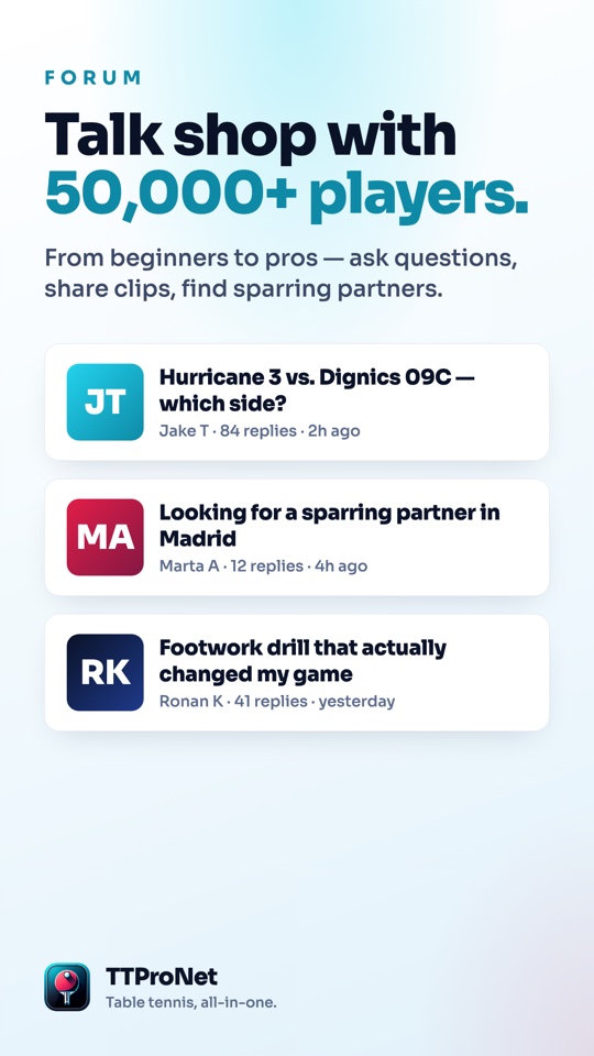 Community — players, coaches, and clubs worldwide